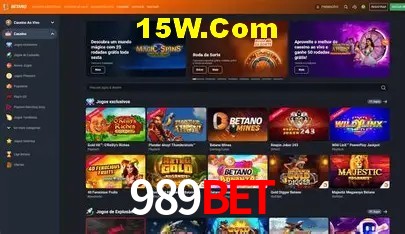Biblioteca de slots populares na 989Bet